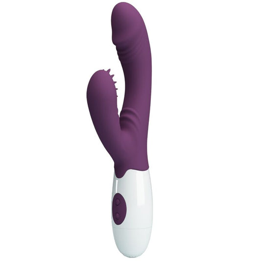 PRETTY LOVE - ANDRE RABBIT VIBRATOR & G-SPOT STIMULATOR PURPLE