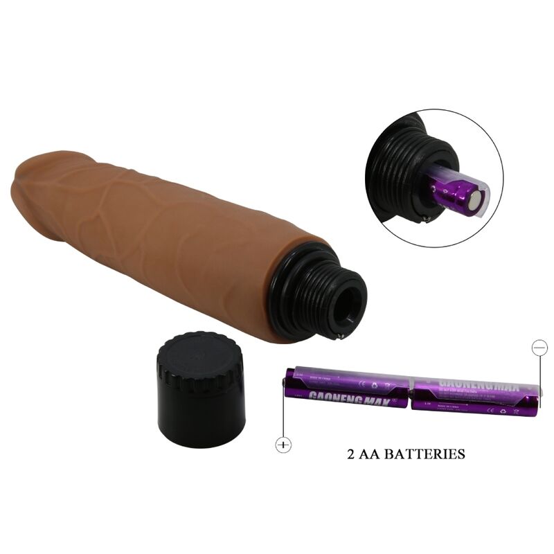 PRETTY LOVE - WALDORF REALISTISCHER VIBRATOR 18 CM -O- 4 CM