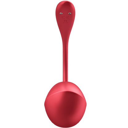 SATISFYER - SHINY PETAL G-SPOT REMOTE-CONTROLLED STIMULATOR RED FREE APP