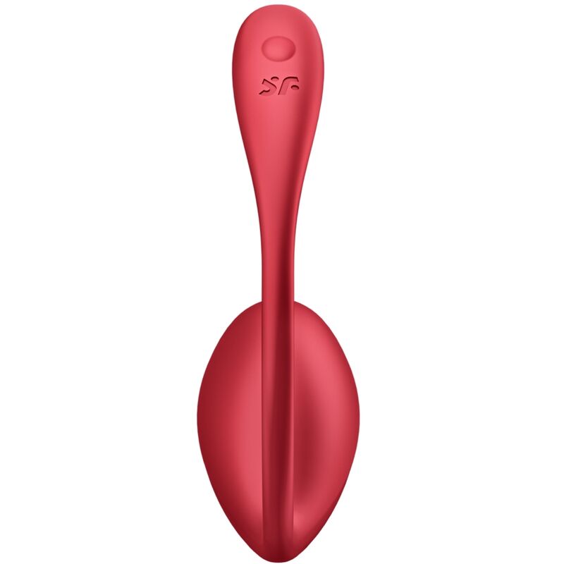SATISFYER - SHINY PETAL G-SPOT REMOTE-CONTROLLED STIMULATOR RED FREE APP