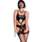 CHILIROSE - CR 4625 SET VIERTEILIG, SCHWARZ, S