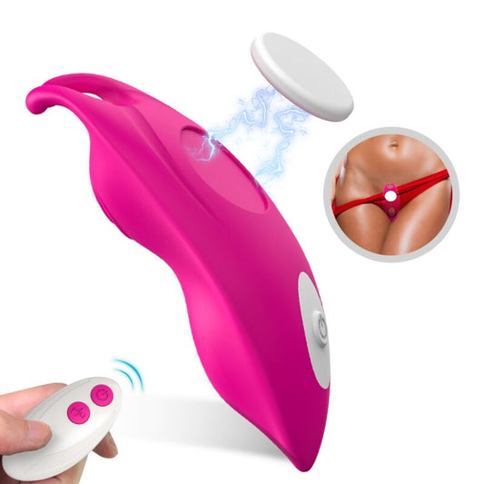 ARMONY - HONEYBEE PORTABLE PANTY VIBRATOR G-SPOT REMOTE CONTROL FUCHSIA