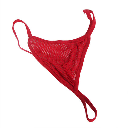 SUBBLIME - 952181 RED FISHNET BODYSTOCKING WITH GLOVES AND RHINESTONES ONE SIZE