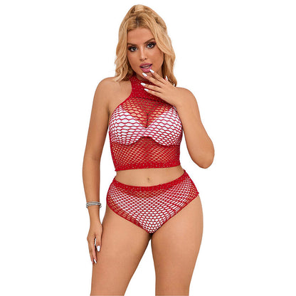 SUBBLIME - 952402 NET SET WITH PINK DIAMONDS ONE SIZE