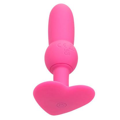 CALEXOTICS - FIRST TIME ANAL PLUG WITH BEADED PROBE 10 VIBRATIONS PINK