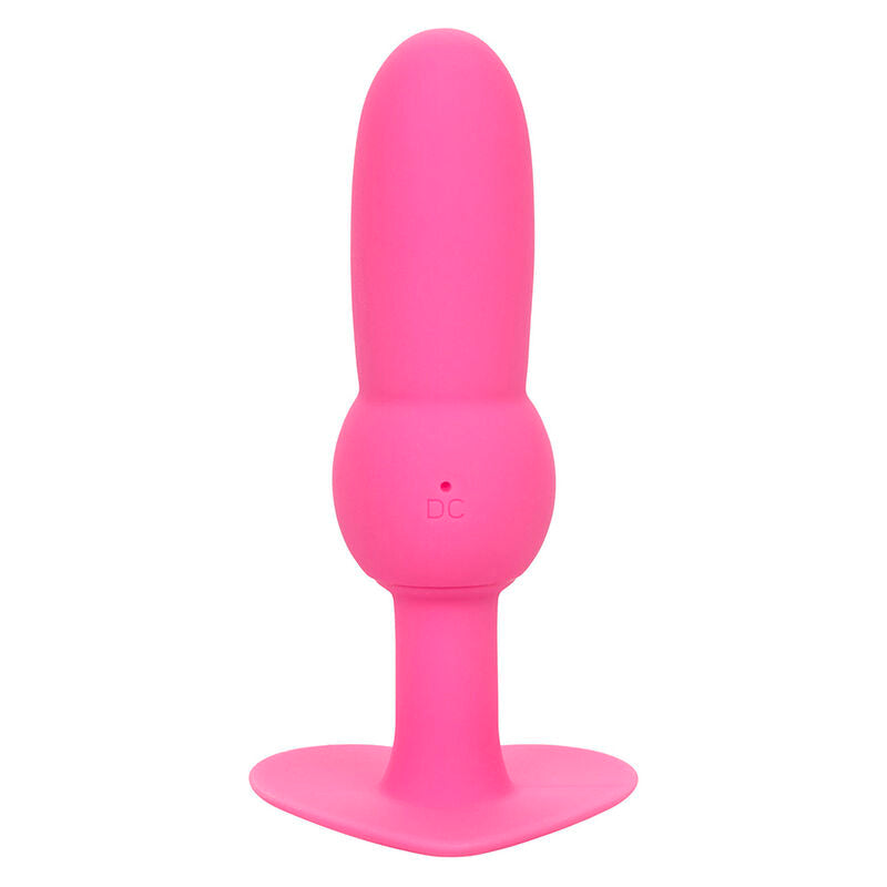 CALEXOTICS - FIRST TIME ANAL PLUG WITH BEADED PROBE 10 VIBRATIONS PINK