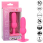 CALEXOTICS - FIRST TIME ANAL PLUG WITH BEADED PROBE 10 VIBRATIONS PINK