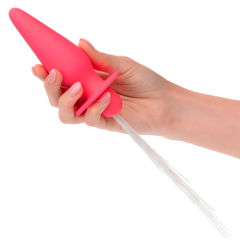 CALEXOTICS - SOUTHERN LIGHTS LIGHT UP VIBRATING BUTT PLUG 10 VIBRATIONS SILICONE PINK