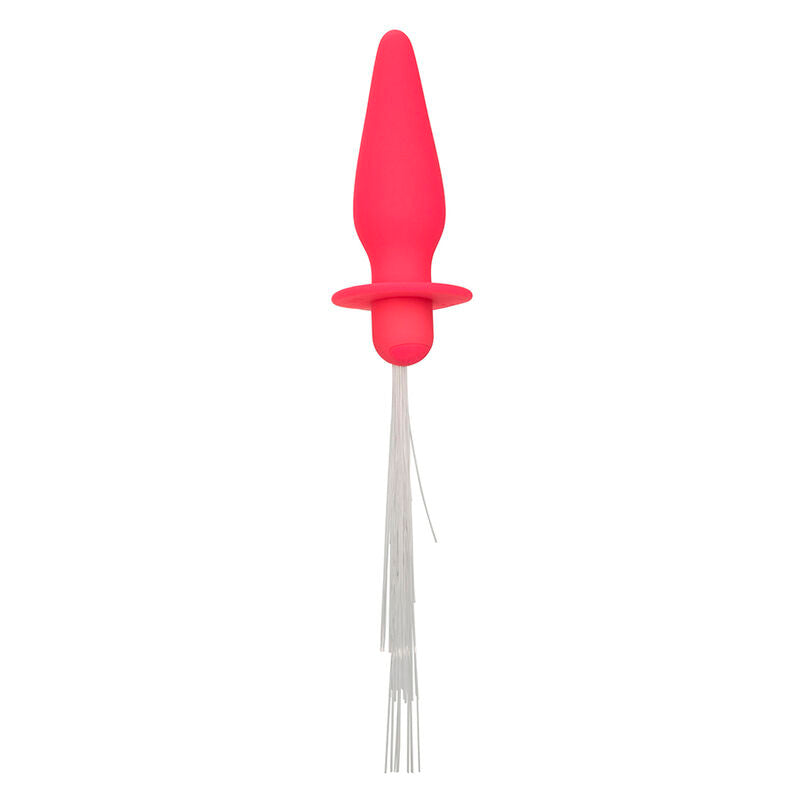 CALEXOTICS - SOUTHERN LIGHTS LIGHT UP VIBRATING BUTT PLUG 10 VIBRATIONS SILICONE PINK