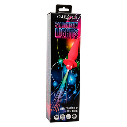 CALEXOTICS - SOUTHERN LIGHTS LIGHT UP VIBRATING BUTT PLUG 10 VIBRATIONS SILICONE PINK