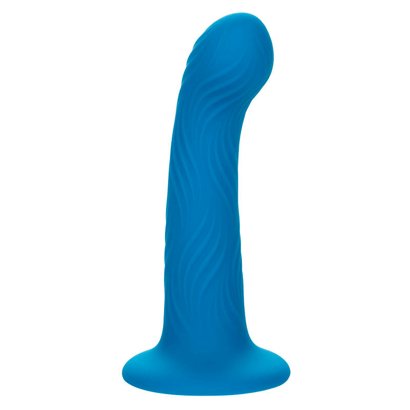 CALEXOTICS - WAVE RIDER RIPPLE BUTT PLUG BLUE
