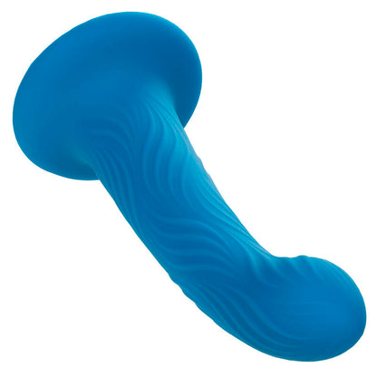CALEXOTICS - WAVE RIDER RIPPLE BUTT PLUG BLUE