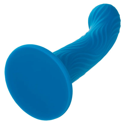 CALEXOTICS - WAVE RIDER RIPPLE BUTT PLUG BLUE
