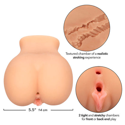 CALEXOTICS - THE FARMERS DAUGHTER DOPPELT REALISTISCHER MASTURBATOR, FLEISCH