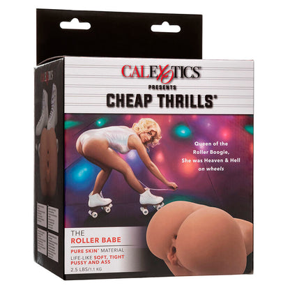 CALEXOTICS - THE ROLLER BABE DOUBLY REALISTIC MASTURBATOR, FLESH