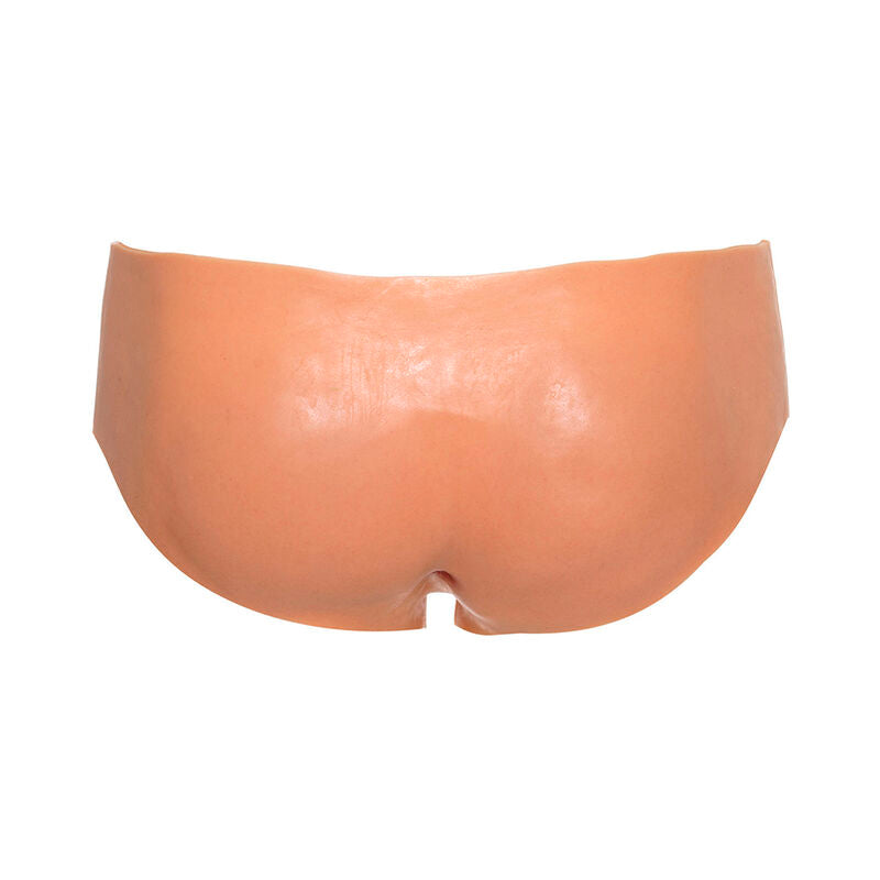 HIDDEN DESIRE - ALTER EGO OPEN VAGINA BRIEF HIGH WAISTED FLESH