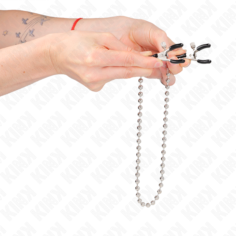 KINK - PEARL NECKLACE NIPPLE CLAMPS 30 CM