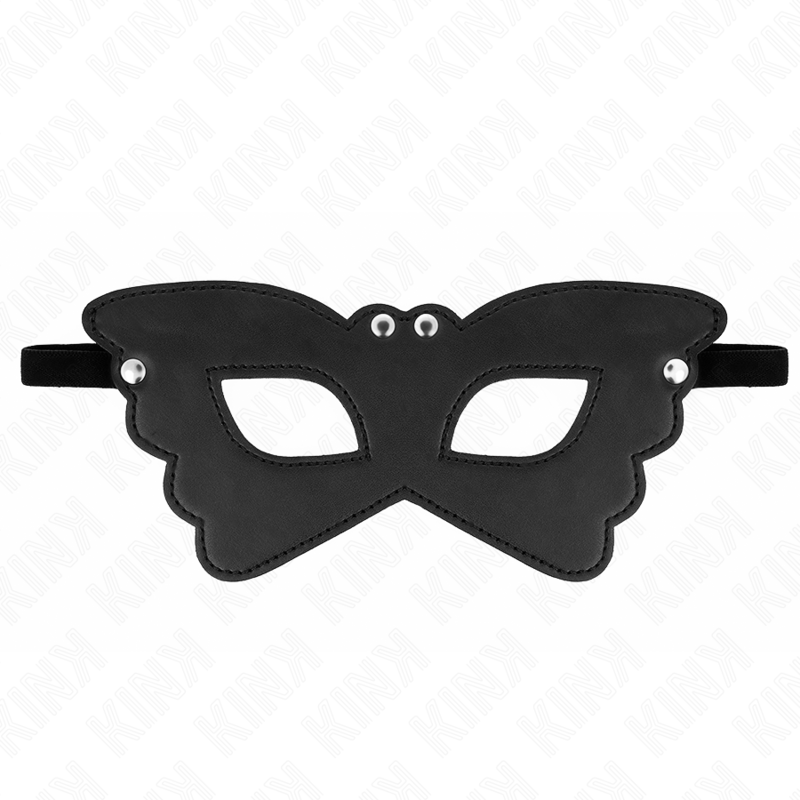 KINK - BUTTERFLY SHAPED FAUX LEATHER MASK 20 x 9 CM