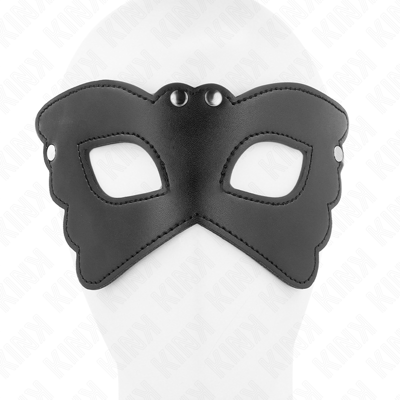 KINK - BUTTERFLY SHAPED FAUX LEATHER MASK 20 x 9 CM