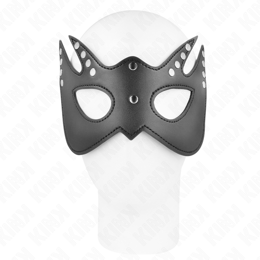 KINK - BAT MASK WITH STUDS 23 x 15 CM
