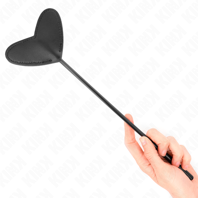 KINK - BLACK HEART-SHAPED PALETTE 33 X 10 CM