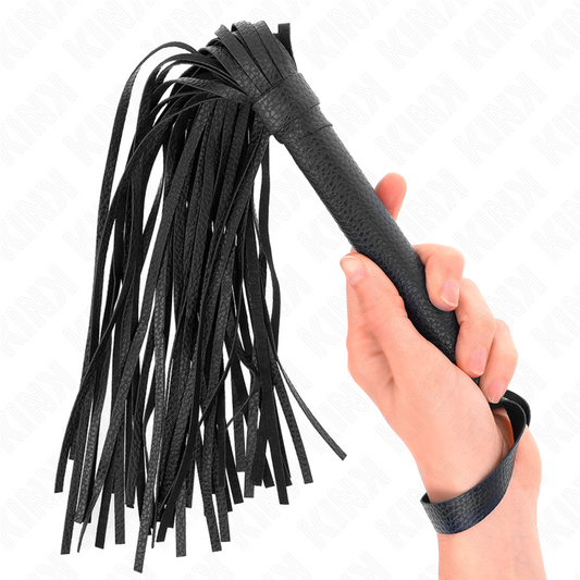 KINK - DUNKELBLAUE SCHWARZE PEITSCHE 43,5 CM