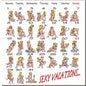 DIABLO PICANTE - KAMASUTRA-CALENDAR MAGNET