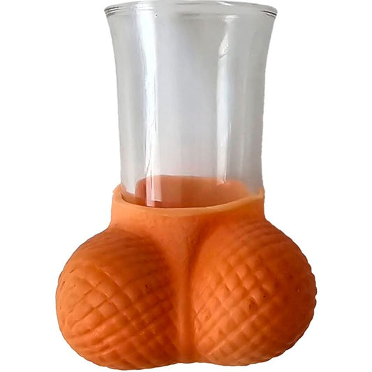 DIABLO PICANTE - SHOT GLASS MADE OF GLASS WITH NATURAL EGGS