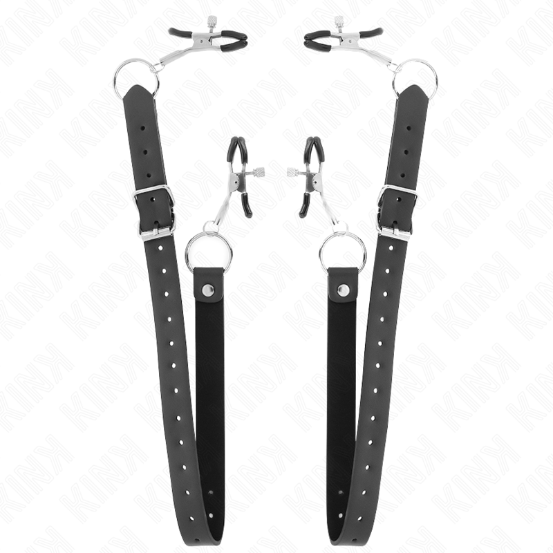 KINK - 4 CLITORAL CLAMPS ADJUSTABLE 34-48 CM