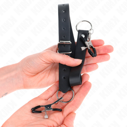KINK - 4 CLITORAL CLAMPS ADJUSTABLE 34-48 CM