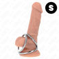 KINK - DREIFACH CHROM METALL PENISRING 3,2 CM BIS 4,5 CM