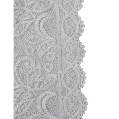 SUBBLIME - 953850 SPITZEN-BODYSUIT WEISS S/M
