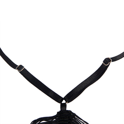 SUBBLIME - 954239 CHEMISE + THONG BLACK L/XL