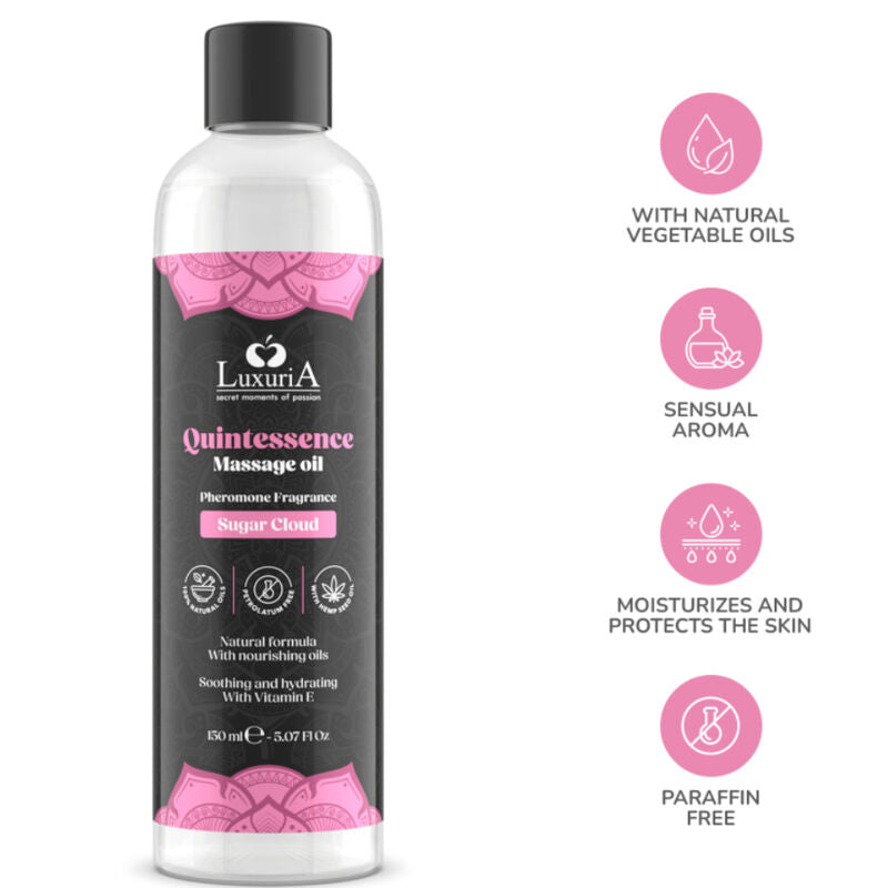 INTIMATELINE LUXURIA - COTTON CANDY MASSAGE OIL 150 ML