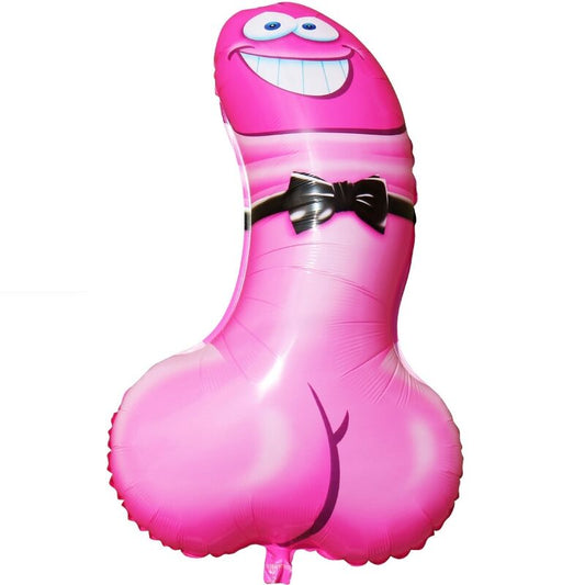 DIABLO PICANTE - PINK PARTY BALLOON IN THE SHAPE OF A PENIS