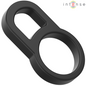 INTENSE - BOBBY DOUBLE SILICONE COCK RING BLACK