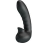 PRETTY LOVE - HOBGOBLIN VIBRATING FINGER SLEEVE 12 VIBRATIONS + CLITORAL STIMULATOR BLACK