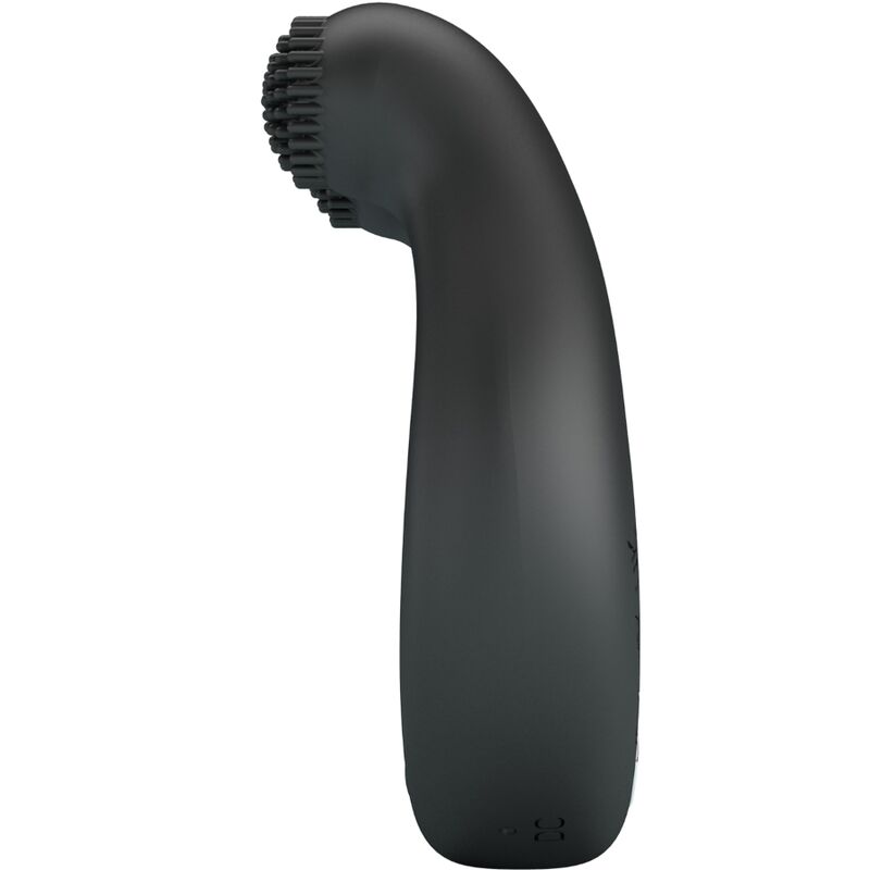 PRETTY LOVE - DAHLIA VIBRATING COCK RING + CLITORIS STIMULATOR 12 VIBRATIONS BLACK