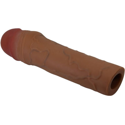 PRETTY LOVE - CHANE PENISHÜLLE MIT 5 CM VERLÄNGERUNG MULATTE