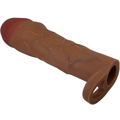 PRETTY LOVE - HANI PENIS SLEEVE WITH 5 CM EXTENSION MULATTE