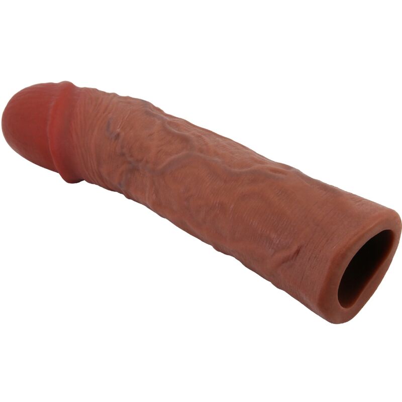 PRETTY LOVE - DEREK PENIS SHEATH WITH 7.6 CM EXTENSION MULATTE