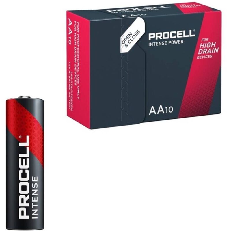 PROCELL - INTENSIVE POWER ALKALINE LR6 AA 1.5 V BOX*10
