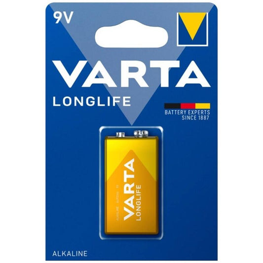 VARTA - LONG-LASTING ALKALINE BATTERY 9V LR61 BLISTER*1