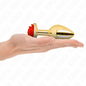 KINK - PLUG ANAL GOLD ROSE ROT GRÖSSE L
