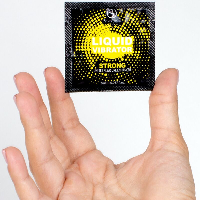 SECRETPLAY - SINGLE DOSE VIBRATOR FLUID STRONG 2 ML
