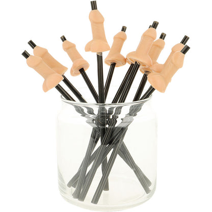 DIABLO PICANTE - POUCH WITH 10 NATURAL PENIS STRAWS
