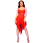 CHILIROSE - CR 4847 BABYDOLL RED L/XL