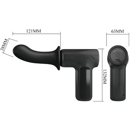 PRETTY LOVE - DJ DOCTOR MASSAGER 5 EINSTELLUNGEN SCHWARZ