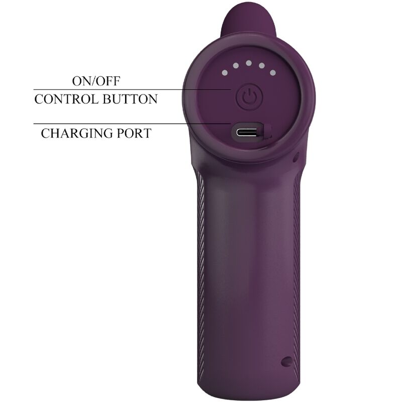 PRETTY LOVE - DJ SCHOLAR MASSAGER 5 EINSTELLUNGEN LILA