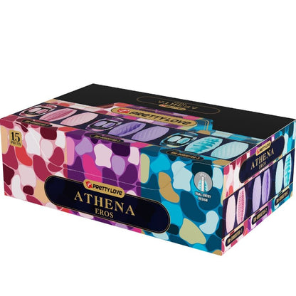 PRETTY LOVE - ATHENA EROS PACK 15 DIFFERENT MALE MASTURBATORS